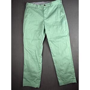 Brooks Brothers Clark Fit Mens Size 36x30 Bright Chino Pants Preppy